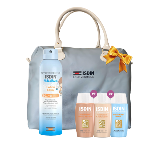 ISDIN FUSION WATER + SPRAY ENFANT + SAC OFFERT  INVISIBLE